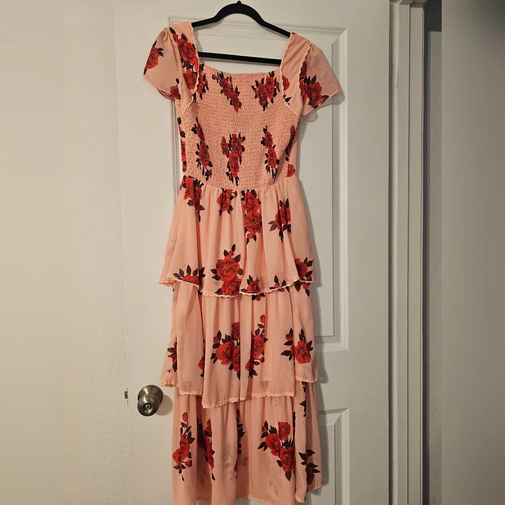 Ivy City Co Roses Are Red Dress - Picture 4 of 4